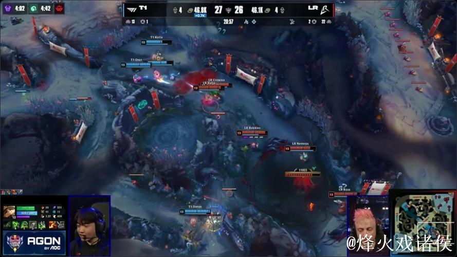 双C收割团战各自双杀,DK厄塔汗团0换4大胜T1 双C收割团战各自双杀,DK厄塔汗团0换4大胜T1